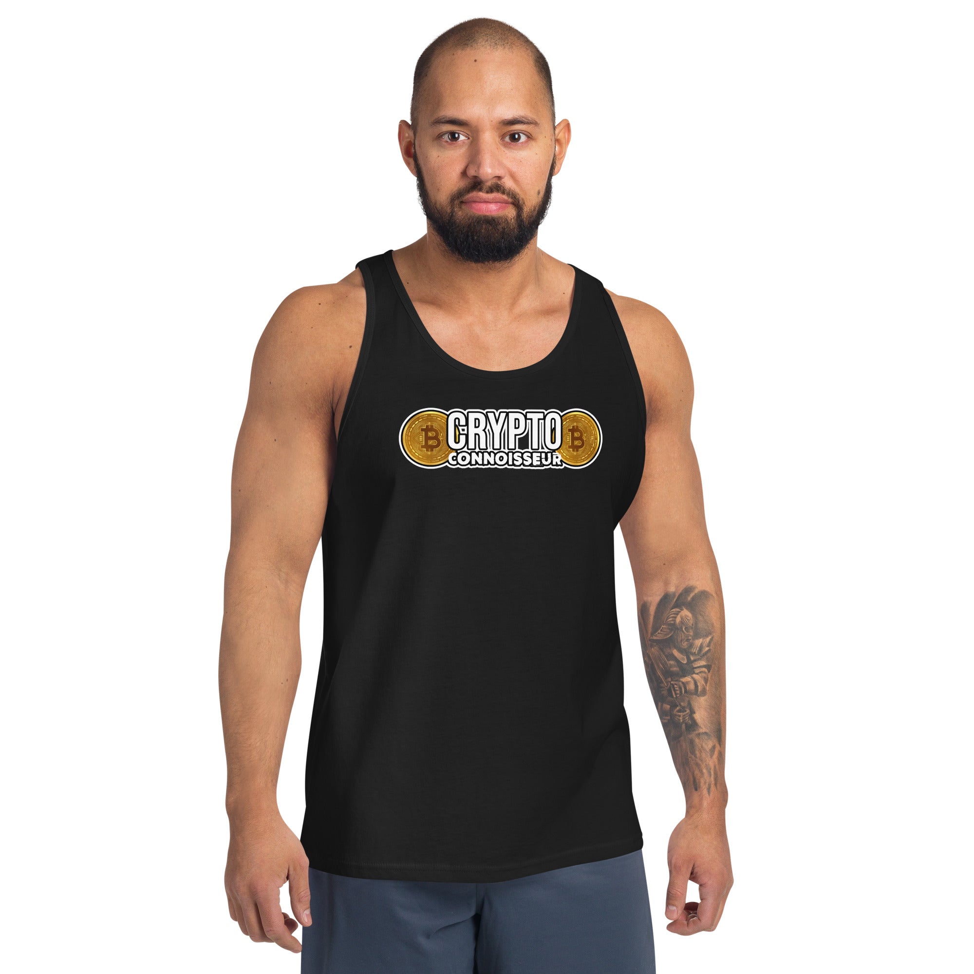 Crypto Connoisseur Premium Men Tanktop – ILCA Merchandise