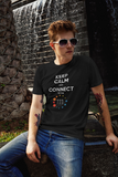 Keep Calm And Connect Premium Men Tees