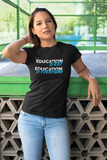 Education Is The Key Premium Women Tees