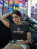 Blockchain Mastermind Premium Women Tees