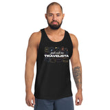 Just Call Me Travelista Premium Men Tanktop