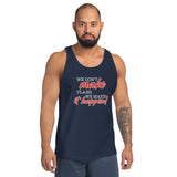 We Don't Make Plans. We Make It Happen Premium Men Tanktop