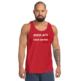 Kick Ass Now Take Names Later Premium Men Tanktop