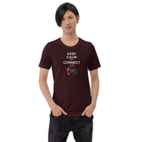 Keep Calm And Connect Premium Men Tees