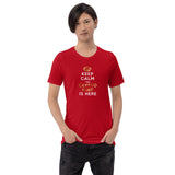 Keep Calm Crypto King Is Here Men Premium Tees