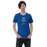 Keep Calm And Connect Premium Men Tees