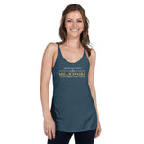 Recognize When A True Millionaire Comes Thru Premium Women Tanktop