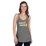 Each One Teach Three Premium Women Tanktop