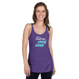 Just Call Me Proof Of Work Premium Women Tanktop