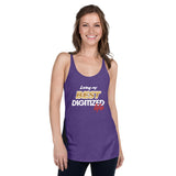 Living My Best Digitized Life Premium Women Tanktop