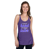 I Work Hard I'll Sleep Later Premium Women Tanktop