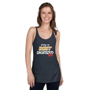 Living My Best Digitized Life Premium Women Tanktop