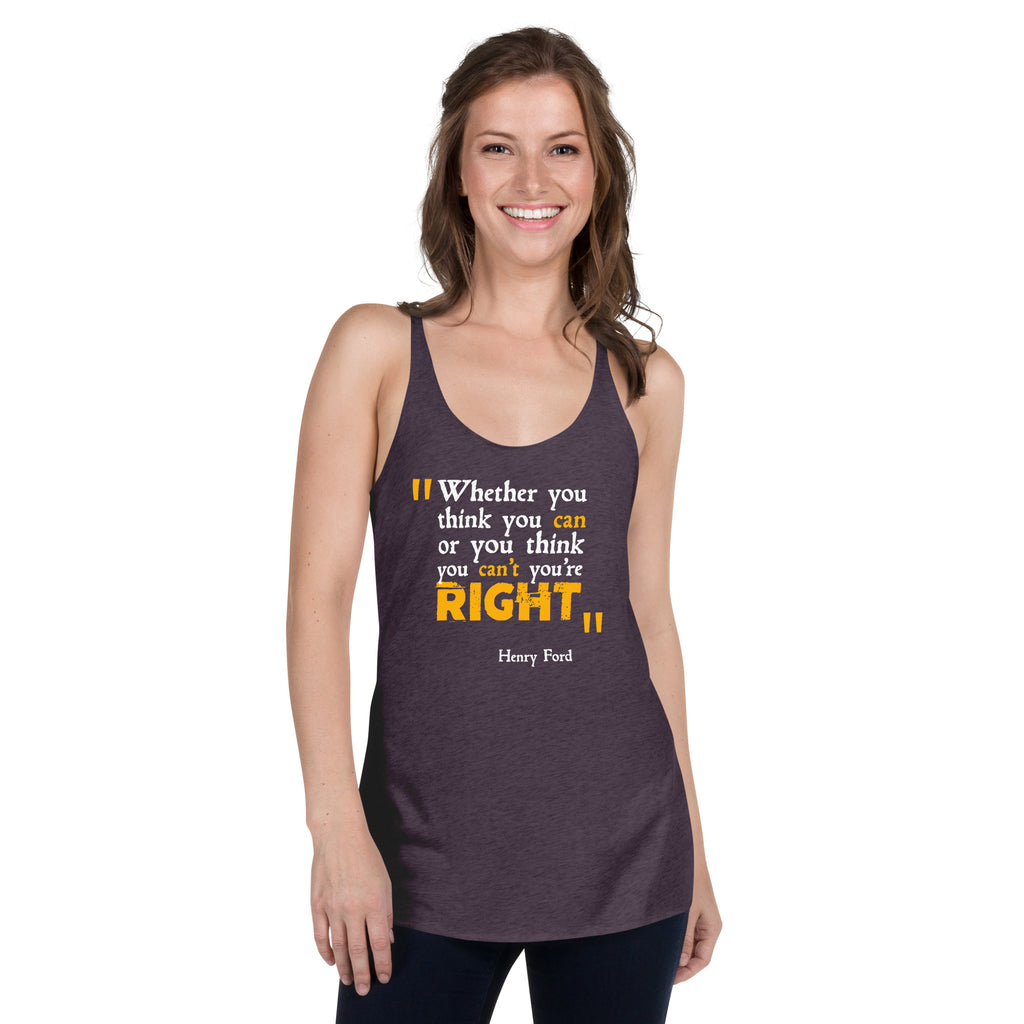 Whether You Think You Can Premium Women Tanktop