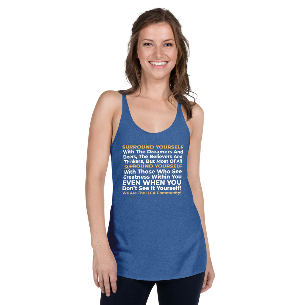 Surround Yourself Premium Women Tanktop