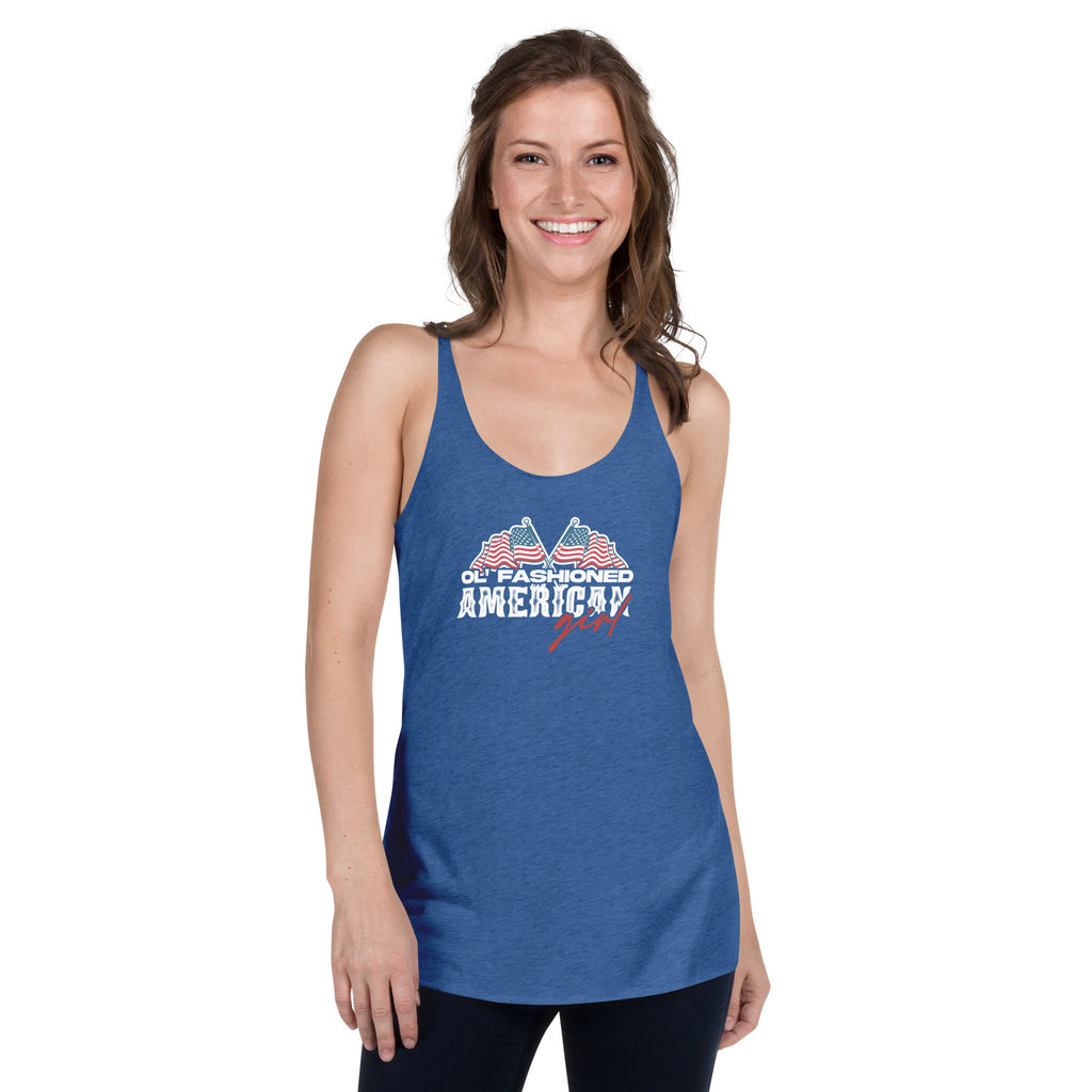 Old Fashioned American Premium Women Tanktop