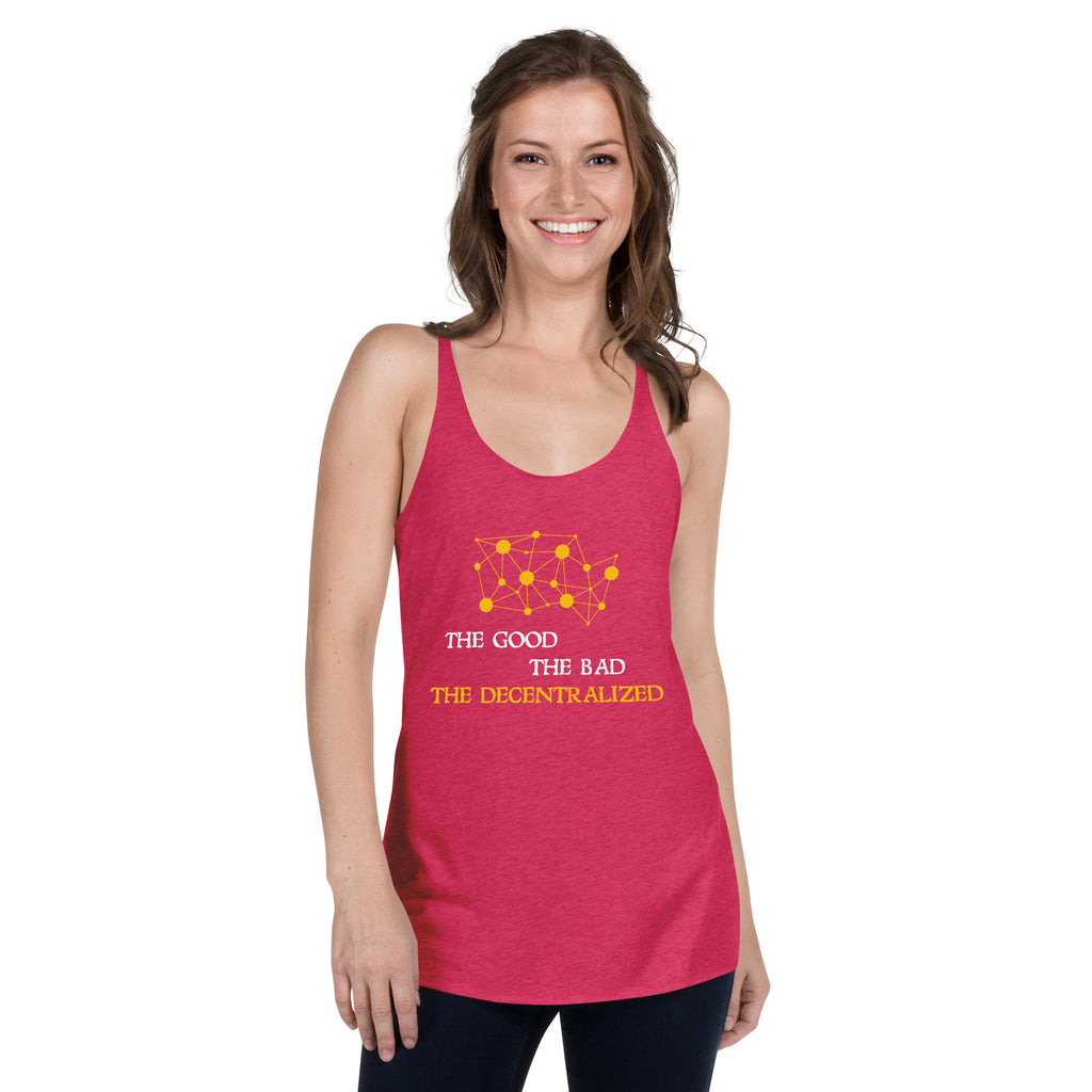 The Good The Bad The Decentralized Premium Women Tanktop