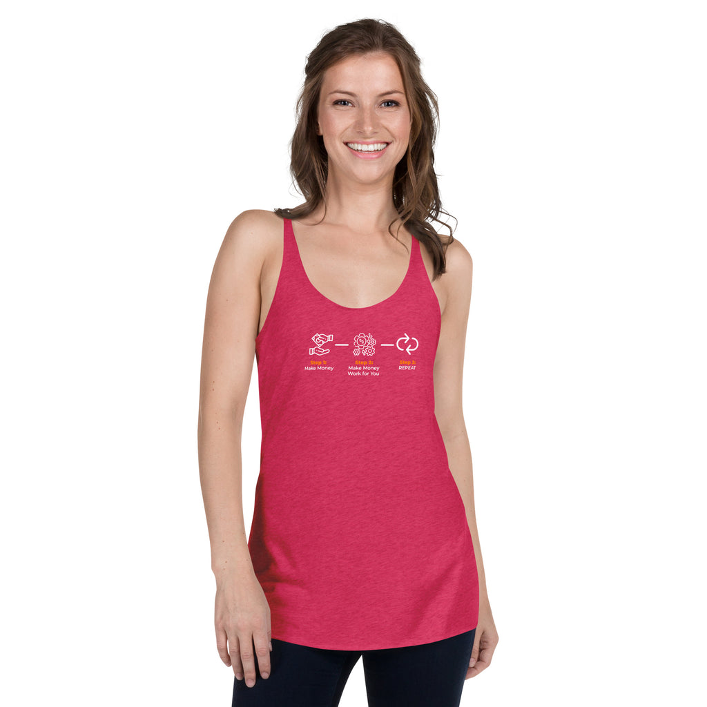 Steps 1-2-3 Premium Women Tanktop