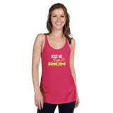 Kiss Me I Am Rich Premium Women Tanktop