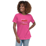 We Don't Make Plans. We Make It Happen Premium Women Tees