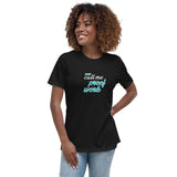 Just Call Me Proof Of Work Premium Women Tees