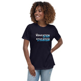 Education Is The Key Premium Women Tees